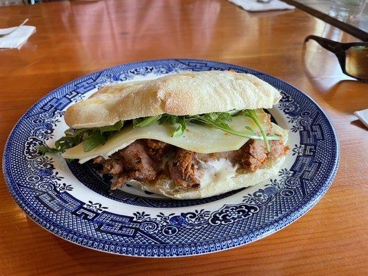 Tri tip sandwich