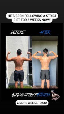 Before & After @danielricefitness