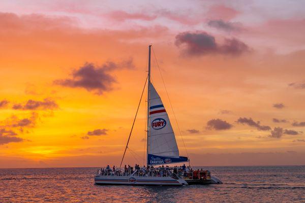 Fury's Live Music Sunset Sail