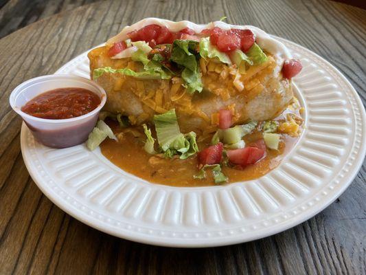 Try own Smothered Burrito for Lunch!