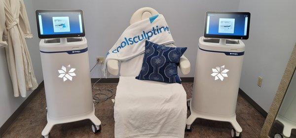 Erie's ONLY CoolSculpting ELITE Provider with TWO systems to treat you four times as quickly..and better!