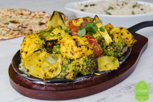 Tandoori Veg platter