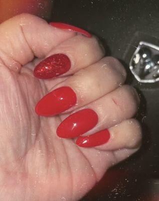 Valentine's Day nails