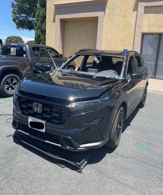 2023 Honda CR-V front windshield replacement