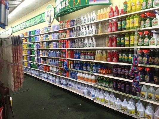 Inside Dollar Tree, Hammer Ranch Shopping Center, Stockton, CA.