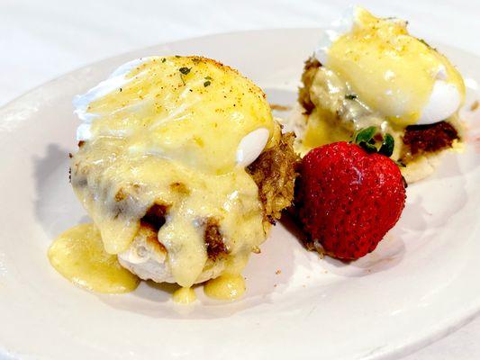 Crabcake Benedict