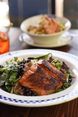 Salmon salad - a Duke's classic