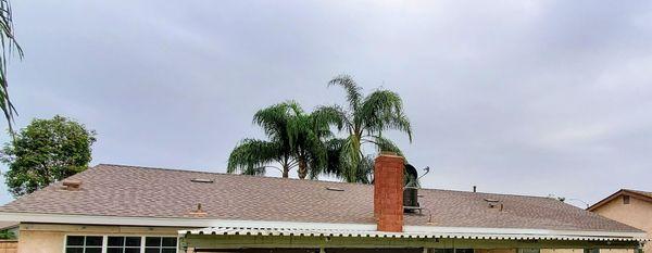 New roof and replacement of wood trim