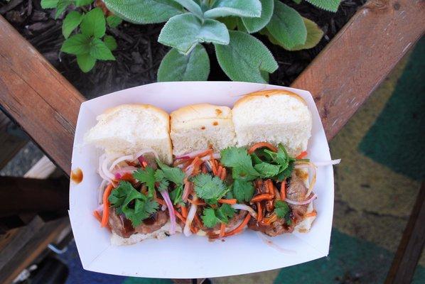 Pork Bahn Mi Sliders