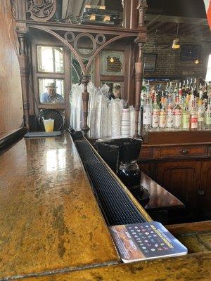 Old Bar with great seating...