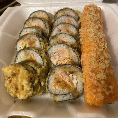 Salmon rolls