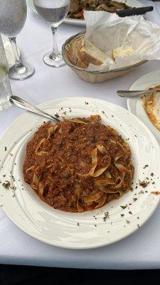 Fettuccine Bolognese