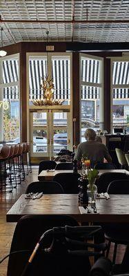 Bright dining room