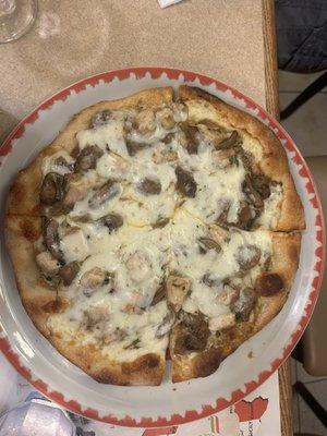 Chicken Marsala Pizza