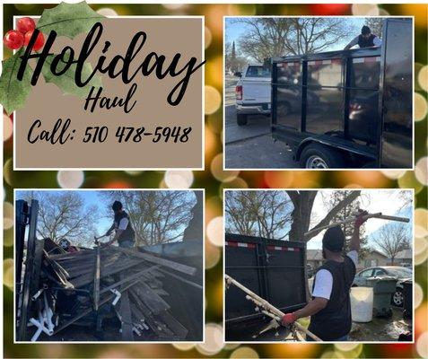 This Holiday, Gift Yourself Clean & Clear Spaces with Our 10x6x4 Trailer Hauls!