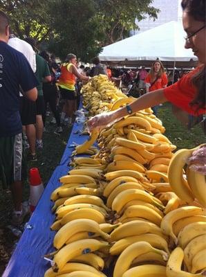 Going bananas for the ING!