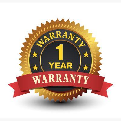 1 Year Warranty on every project we deliver to you.