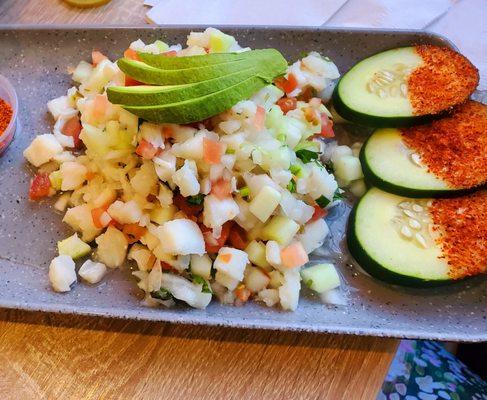 Fish ceviche