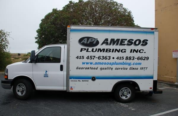 Look for our Service Van