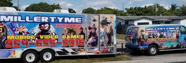 #Millertyme #Entertainment #MVG #Gametruck 31.5 feet long × 10 feet wide