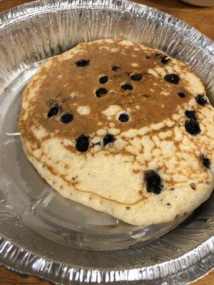 Blueberry pancakes