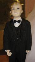 Stock item, tuxedos for kids, children formal wear, boys suits