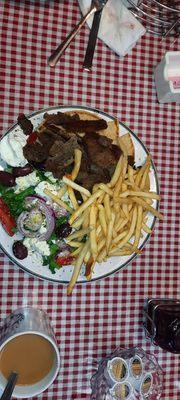 Gyro Platter, not worth the price honestly