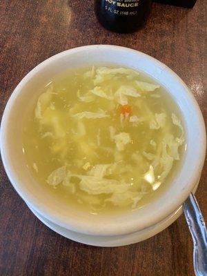 Egg drop soup