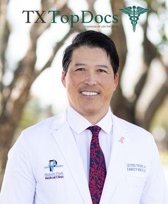 Congratulations Dr. Trinh on being recognized as a 2020 to 2021 TX Top Doc!