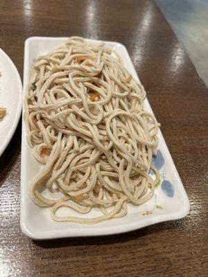 Soy noodle appetizer