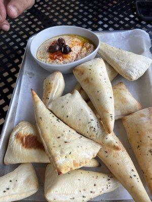 Hummus appetizer