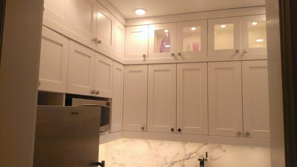 Kitchen fully designed and created by us.