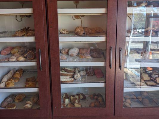 Display of breads