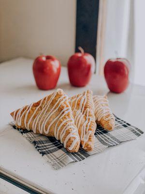 Apple turnovers!!!! So good!