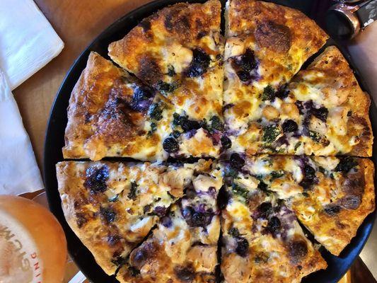 Blueberry Pizza