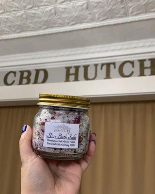 Homemade CBD Bath Salts