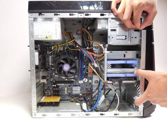 Inside a desktop