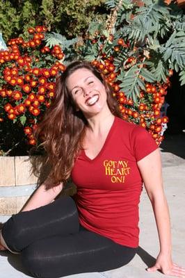 Healing with love is my primary principle to help my clients feel safe. This t-shirt is available at SustainableHolistic.com