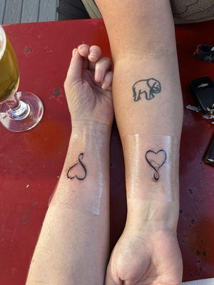 BFF tattoos