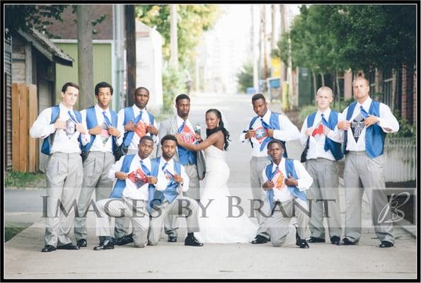 Superhero Groomsmen!