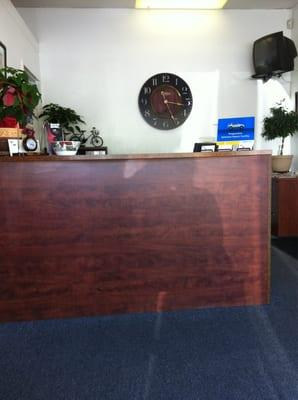 Front desk