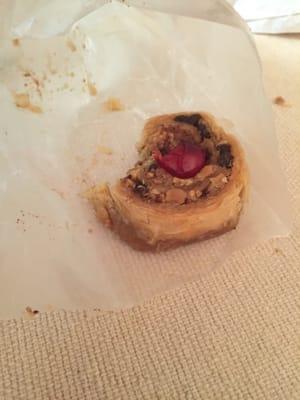 Chocolate Chip Baklava.  So good!