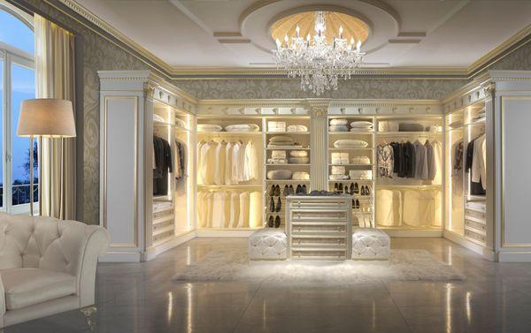 Luxury Elegant Walk-in Closet