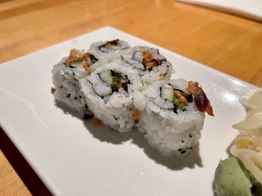 Salmon Skin Roll ($5)