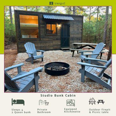 Tranquil Cabins 2Q Bunk