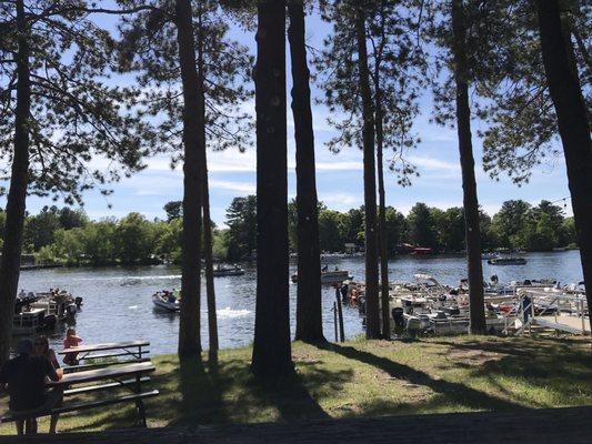 Plenty of boat parking!