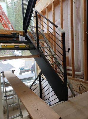 New stairs in progress...