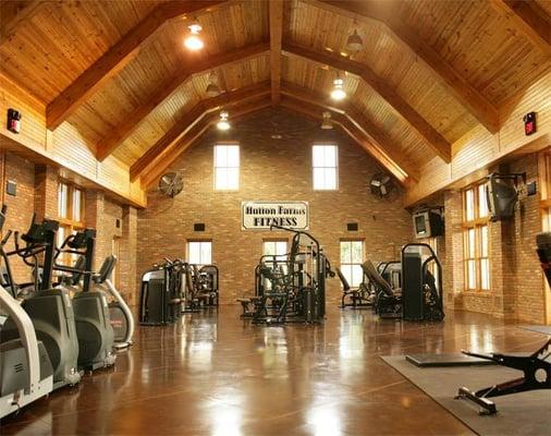 Fully equipped fitness center!