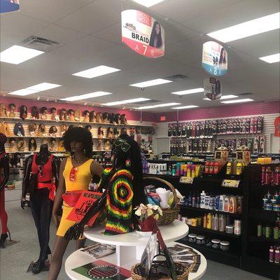 Full beauty supply store! Can order what u need if they don't have it too!