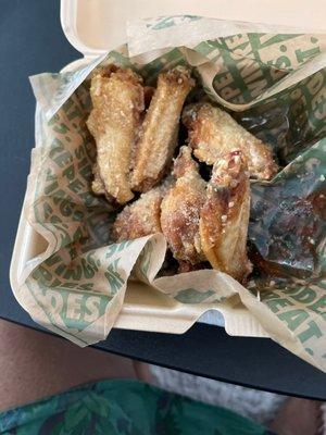 Garlic Parmesan traditional wings